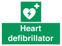 green-background-with-white-text-and-heart-defibrillator-symbol--white-cross-and~
